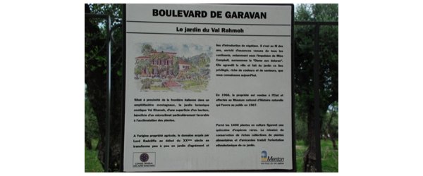 jardin du Val Rahmeh Menton