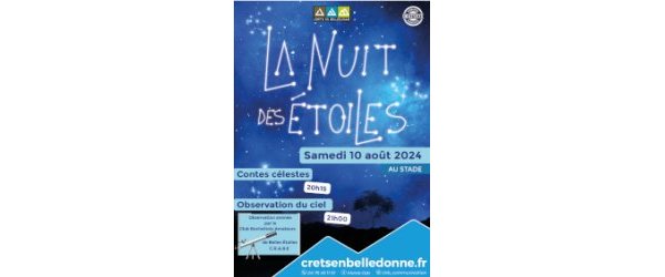 nuit des étoiles